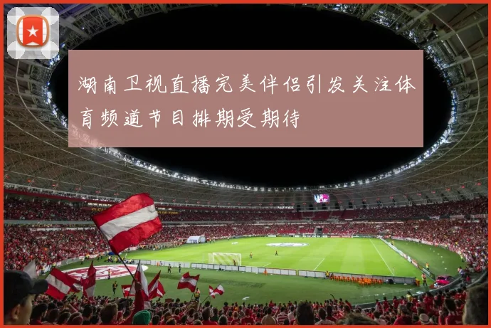 湖南卫视直播完美伴侣引发关注体育频道节目排期受期待